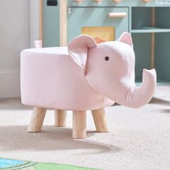 Smart Garden Elephant Footstool - Pink