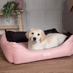 Scruffs Expedition Box Bed (M) 60 X 50cm Rose Quartz