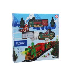 Festive Christmas Train Set 13 Piece