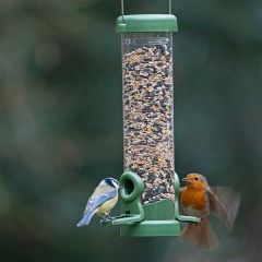 Jacobi Jayne flo™ Seed Feeder Medium 2 Port, 255mm, Classic Green