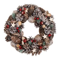 Frost Star Wreath 30cm - Smart Garden