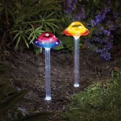 Smart Garden Funky Fungus Solar Stake Lights - Assorted Designs