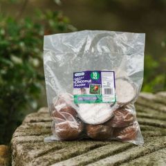 Gardman Suet Filled Coconut Feeder 10 Pack