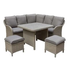Supremo Granta Mini Modular Set with 90cm Lounge Dining Table