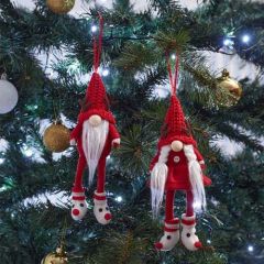 Smart Garden Mr & Mrs Claus Pendant (2 Assorted)