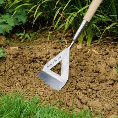 Kent & Stowe Stainless Steel Long Handled Dutch Hoe 