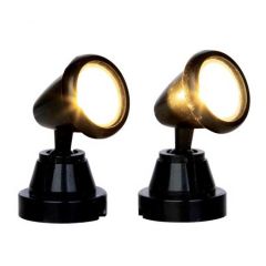 Lemax Round Spot Light, Set Of 2, B/O (4.5V)