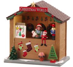 Lemax Christmas World Booth, B/O (3V)
