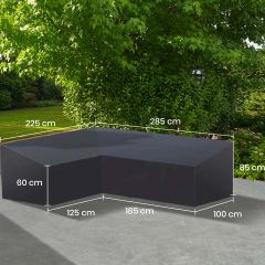 LIFE cover 04 - Left Corner Lounge L-Shape 225/285cm 