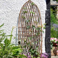 Minster Willow Trellis - Gothic 1.2 x 0.45m - Smart Garden