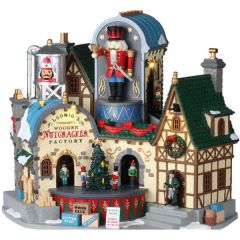 Lemax Ludwig’S Wooden Nutcracker Factory, With 4.5V Adaptor