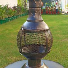 Opera Cast Iron Chimenea - Gardeco