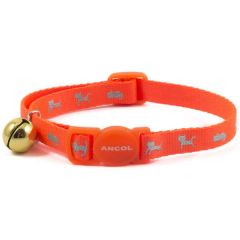 Ancol High Vis Cat Collar Orange
