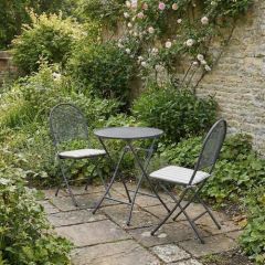 Pacific Lifestyle Caffee Latte Folding Dining Set with Cushion