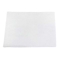 Peggy Wilkins Orion Table Cloth 53"x88" White