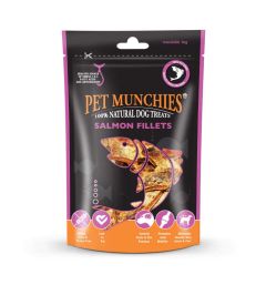 Pet Munchies Salmon Fillet Dog Treats 90g