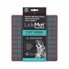 LickiMat Playdate Tuff 20cm Red