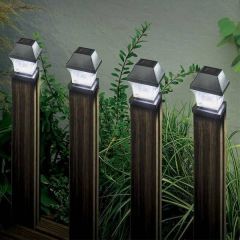 Smart Garden Post Light Black 4 Pack 3L