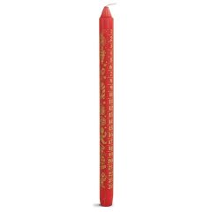 ADVENT CANDLE 300/22MM RED