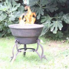 Safir Cast Iron Firepit - Gardeco