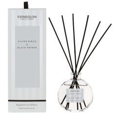 Stoneglow Modern Classics - Silver Beirch & Black Pepper Reed Diffuser 120ml