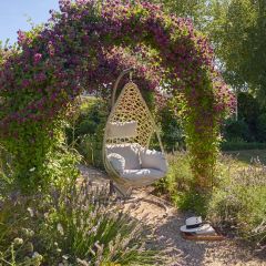Bramblecrest Tetbury Single Hanging Cocoon - Nutmeg
