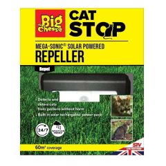 The Big Cheese Mega Sonic Solar Cat Repeller