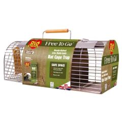The Big Cheese Ready-Baited Multi-Catch Rat Cage Trap