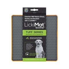 LickiMat Soother Tuff 20cm Orange