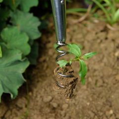 Kent and Stowe Stainless Steel Hand Corkscrew Weeder