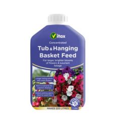 Vitax Tub & Hanging Basket Feed 1l