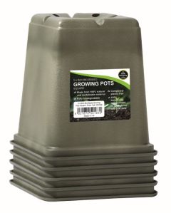 Worth Gardening 9cm Bio-Based Growing Pots Square (5)