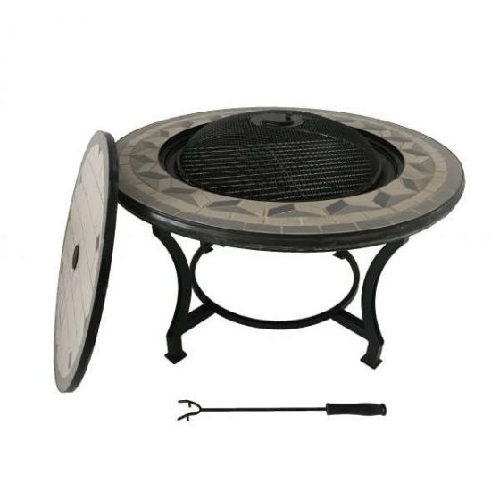 calenta mosaic fire pit