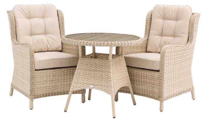 Bramblecrest Somerford 80cm Bistro Set