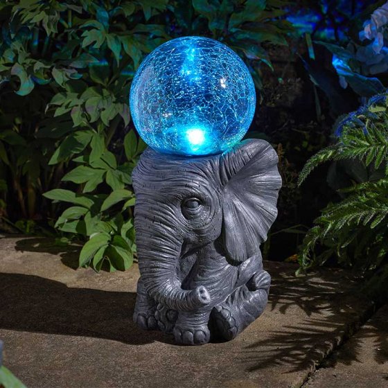 lit elephant orb