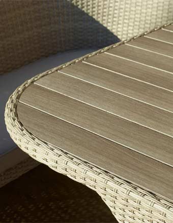 Tetbury tabletop close up