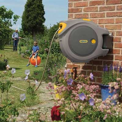 Hose in reel
