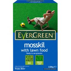Evergreen Mosskil with Lawn Food - 80sqm