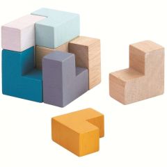 Plan Toys 3D Puzzle Cube Mini Game Tin