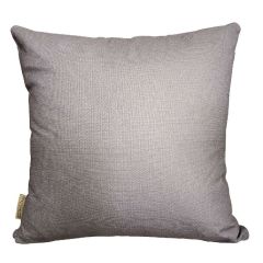 Bramblecrest Plain Light Grey Square Scatter Cushion