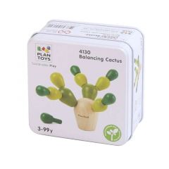 Plan Toys Balancing Cactus Mini Game Tin