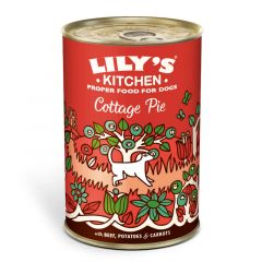 Lily's Kitchen Cottage Pie Dog Food Tin 400g