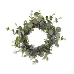 Smart Garden Eucalyptus Verde Whirl Faux Wreath 40cm