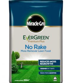 Miracle-Gro Premium Plus No Rake Moss Remover & Lawn Food 10kg