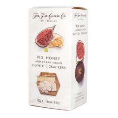 The Fine Cheese Company Fig, Honey & Olive Oil Crackers 125g