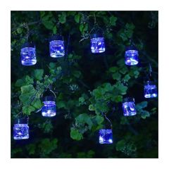 Firefly Opal Jar String Lights Set of 10 - Smart Solar 