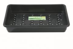 Worth Gardening Standard Seed Tray Black With Holes
