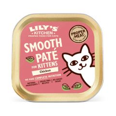 Lily's Kitchen Chicken Pate for Kittens Food Tray 85g