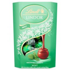 Lindor Mint Milk Chocolate Cornet - Lindt