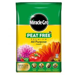 Miracle-Gro® Peat Free Premium All Purpose Compost 40L